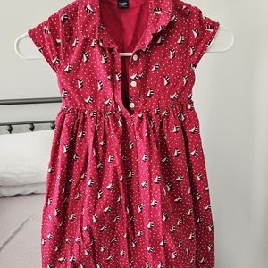 Nautical print dress